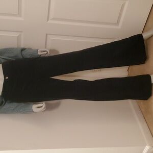 J. Brand Black Velvet Pants Size 32